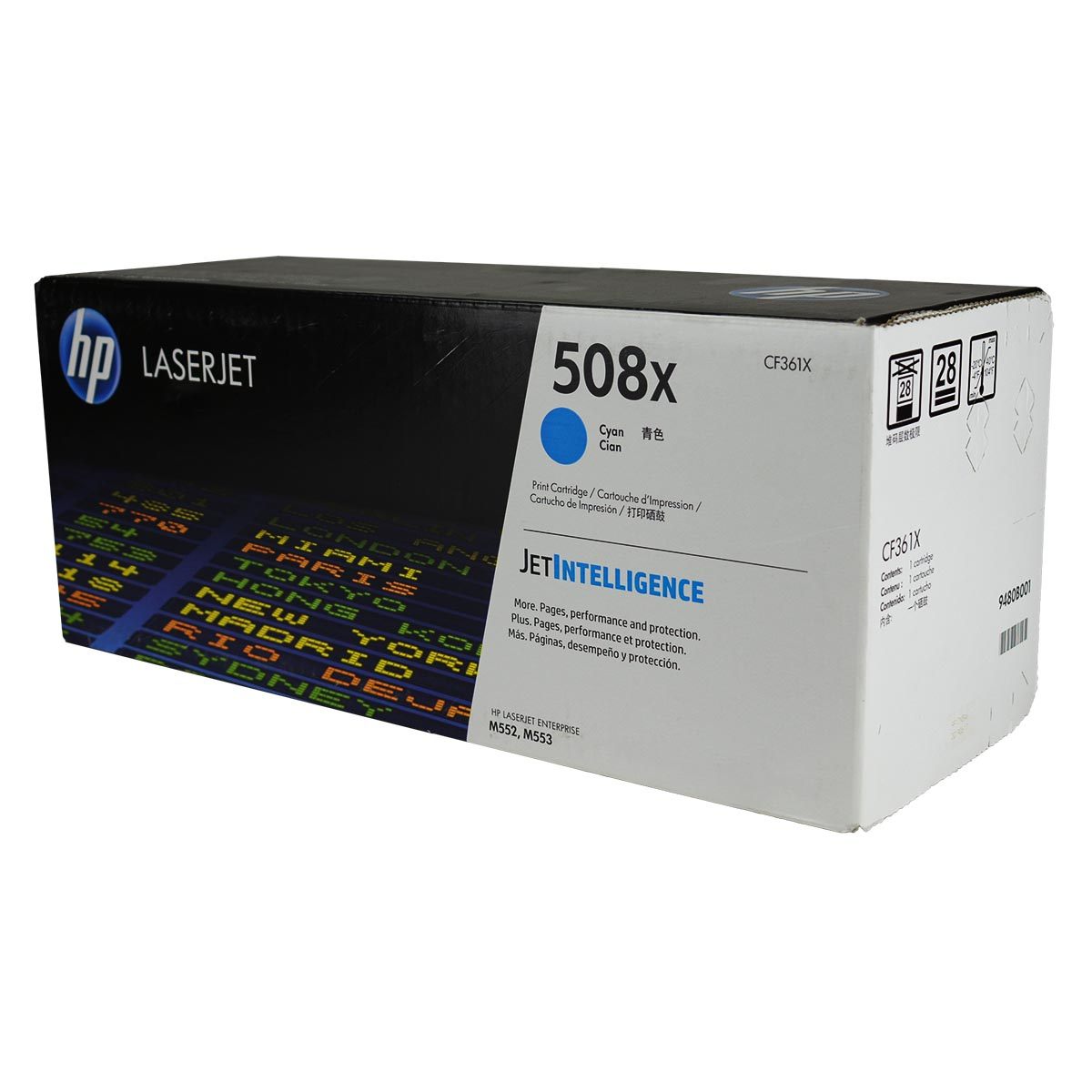 HP 508X Cyan, 361X_Green Print Supplies