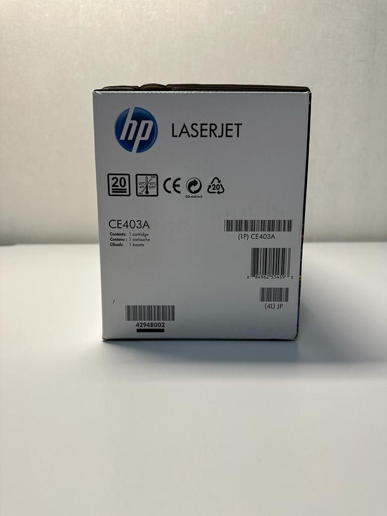 CE403A - Cartouche de toner magenta d'origine HP 507A LaserJet