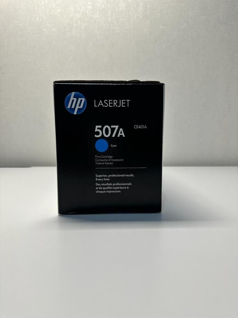 CE401A - Cartouche de toner laser cyan d'origine HP 507A