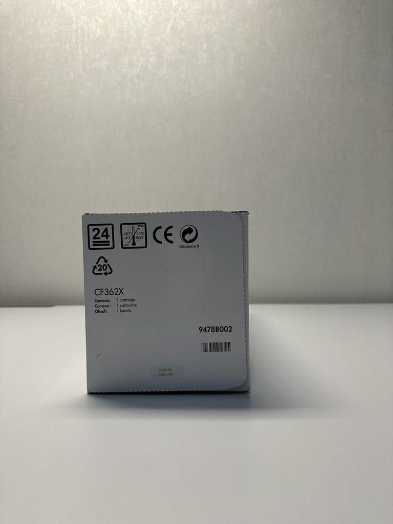 CF362X - Cartouche de toner HP 508X LaserJet jaune d'origine à haut rendement